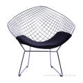 Harry Bertoia Diamond wire lounge Chair replica